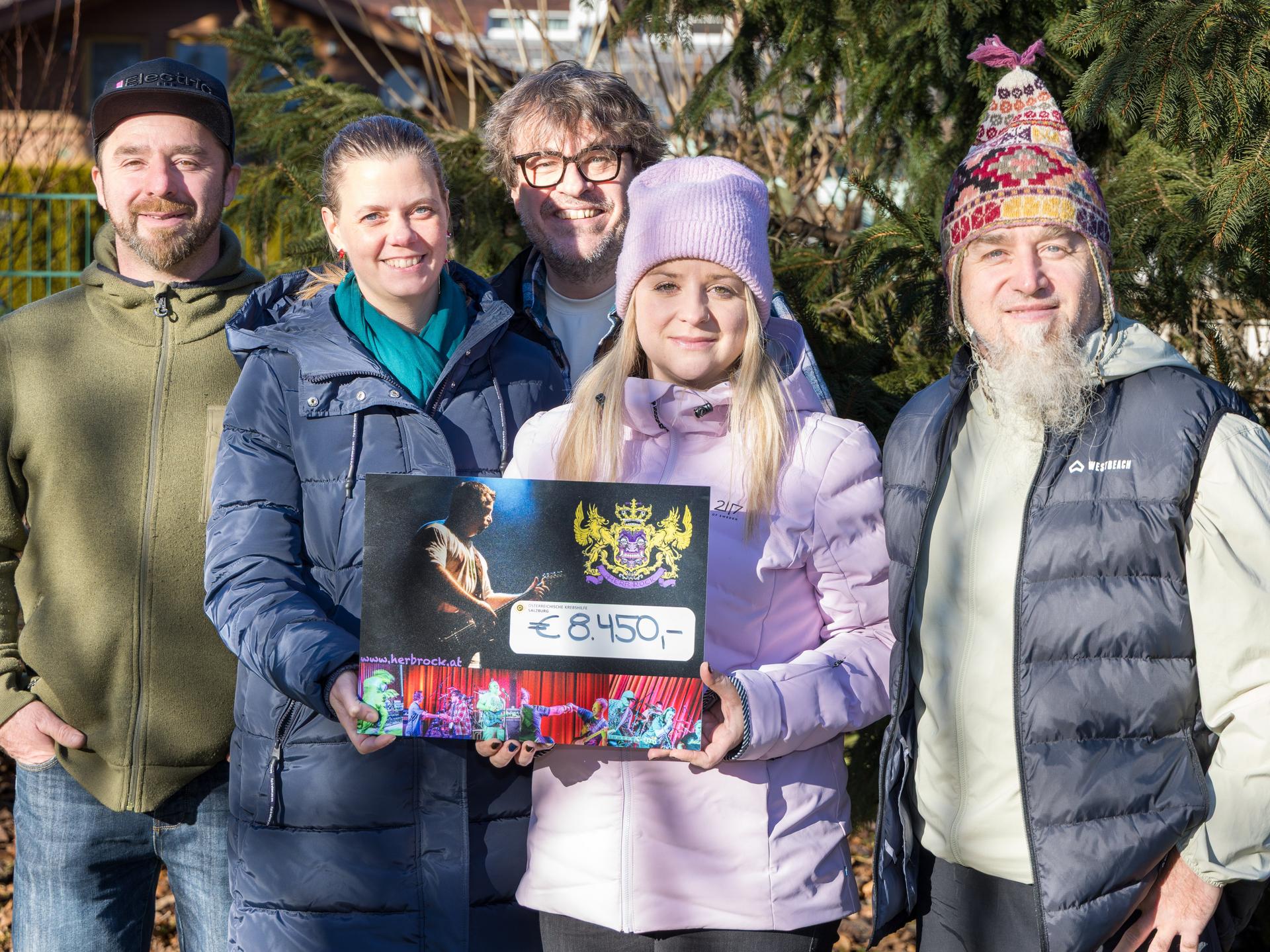 Herbrock Scheck&uuml;bergabe